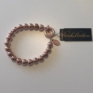 Rose gold ball bracelet